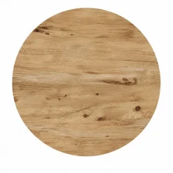 Appendiabiti Marrone Rovere Nodi Nero set Fissaggio a Muro Incluso 6 Ganci 115h cm, Installazione a Muro - Gonars