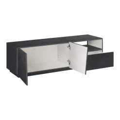 Base TV ardesia 162x44x46h cm 4 ante e 1 cassetto - Acix