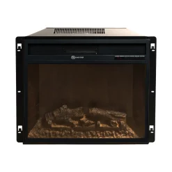 Camino Elettrico Bianco Superficie Riscaldabile 30 Potenza (kw) 0.9/1.8 96x35x96h cm, Indoor - Volla