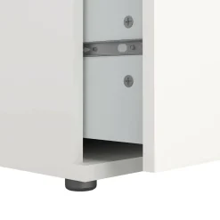 Cassettiera 3 cassetti bianca 77x70h cm - Artic