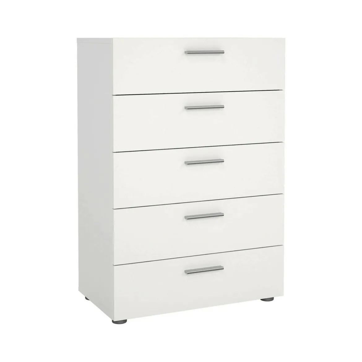 Cassettiera in legno bianca 70x82h cm - Aramis
