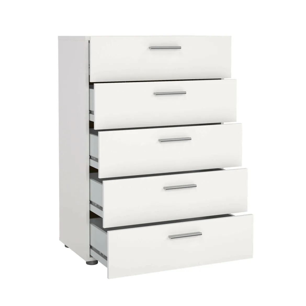Cassettiera in legno bianca 70x82h cm - Aramis