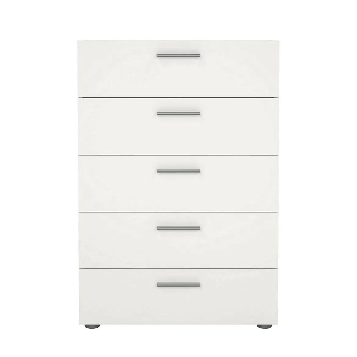 Cassettiera in legno bianca 70x82h cm - Aramis