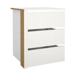 Cassettiera moderna bianca 60x57h cm - Antar