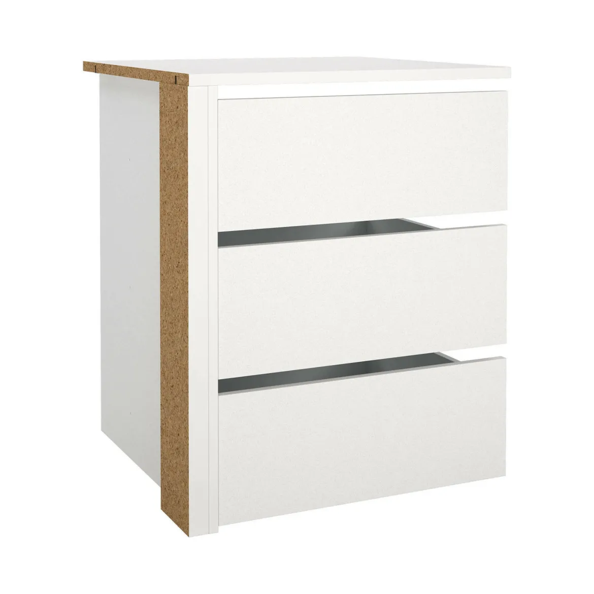 Cassettiera moderna bianca 60x57h cm - Antar