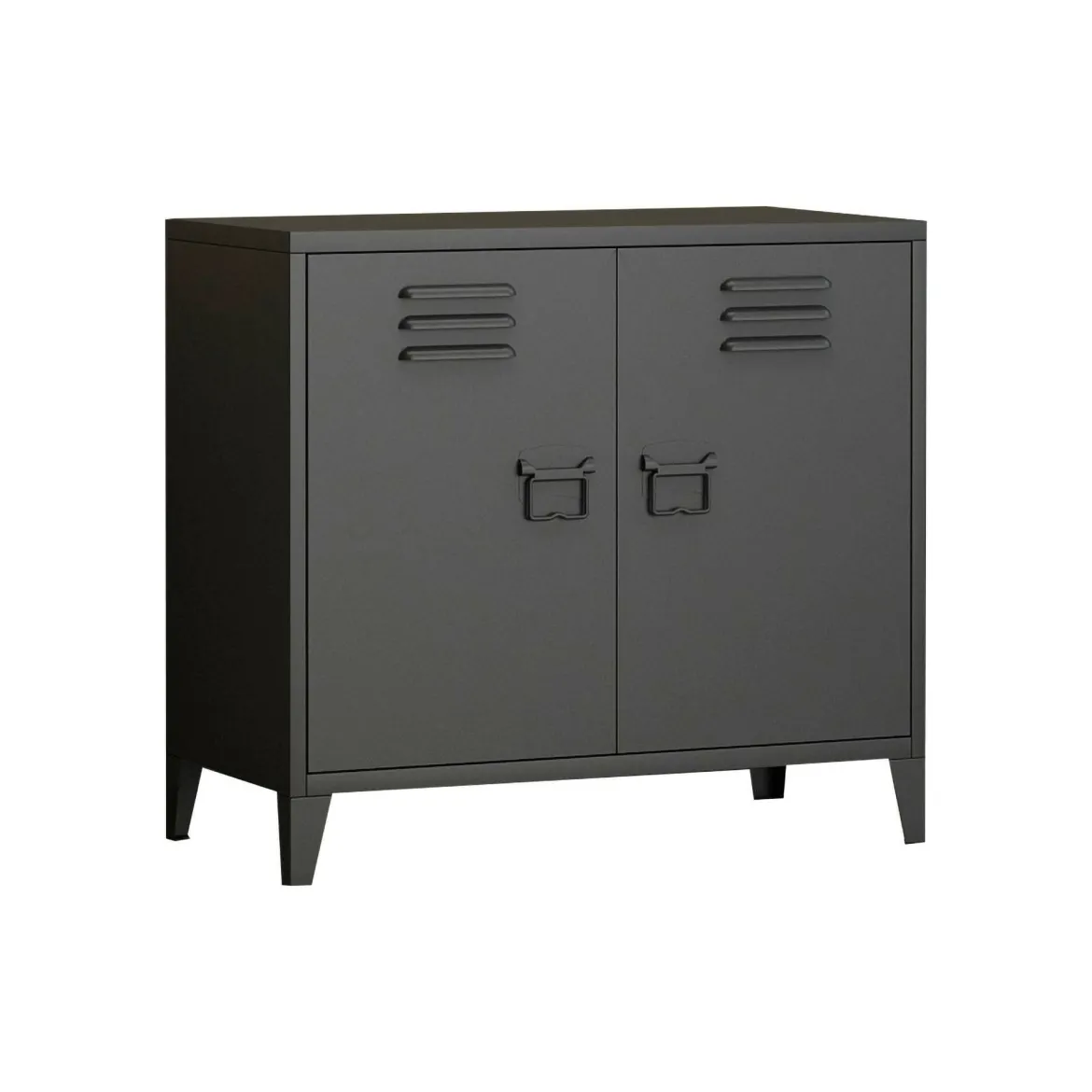 Credenza Conco, 80x40 h73 cm, Ardesia