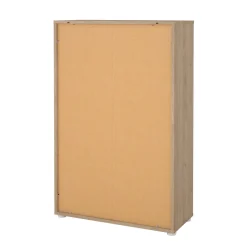Credenza rovere e bianca 98x39x73h cm 2 ante e 1 cassetto - Tulo