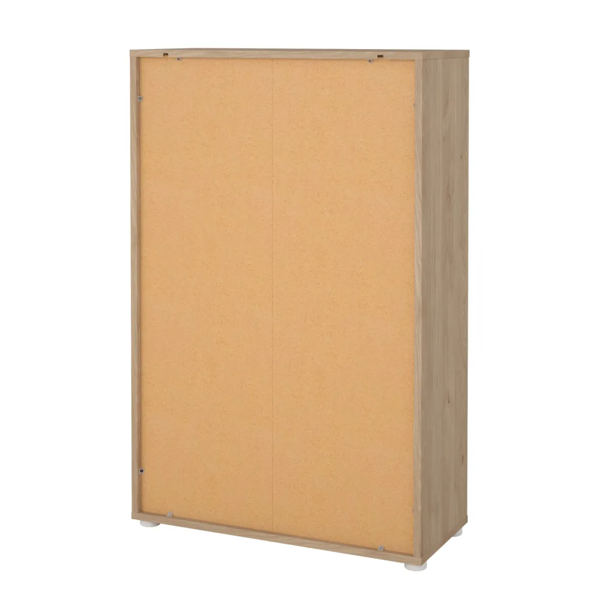 Credenza rovere e bianca 98x39x73h cm 2 ante e 1 cassetto - Tulo