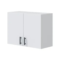 Cucina Bianco Marrone Rovere un Cassetto Modulabile, 6 Ripiani - Telinea