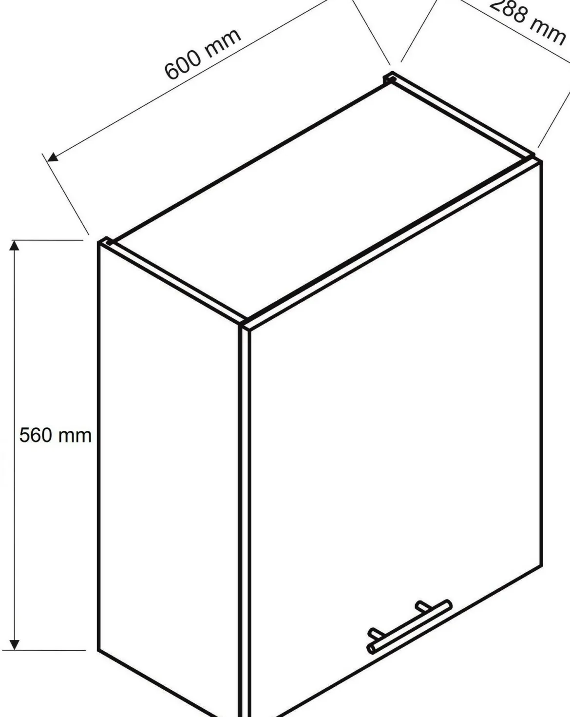 Cucina Nero Antracite Modulabile un Cassetto, un Ripiano - Miogli