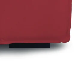 Divano con braccioli rosso 240x170x70h cm - Ameli