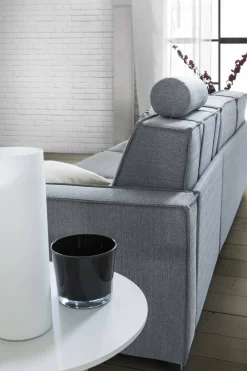 Divano design grigio 180x95x90h cm - Arki