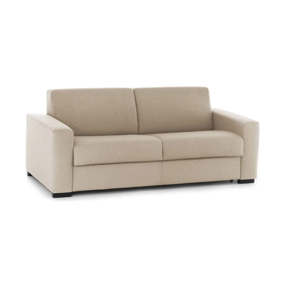 Divano elegante beige 200x95x90h cm - Azier