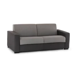 Divano elegante grigio e antracite 200x95x90h cm - Azier