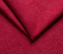 Divano Fisso con Penisola Rosso Sfoderabile Reversibile 285x160 cm, Idrorepellente Multiposizione Made in Italy - Ceto