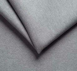 Divano Fisso 3 Posti Grigio Sfoderabile Lavabile 225x95 cm, Braccioli Made in Italy - Giffone