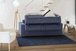 Divano letto angolare blu 260x95cm - Afar