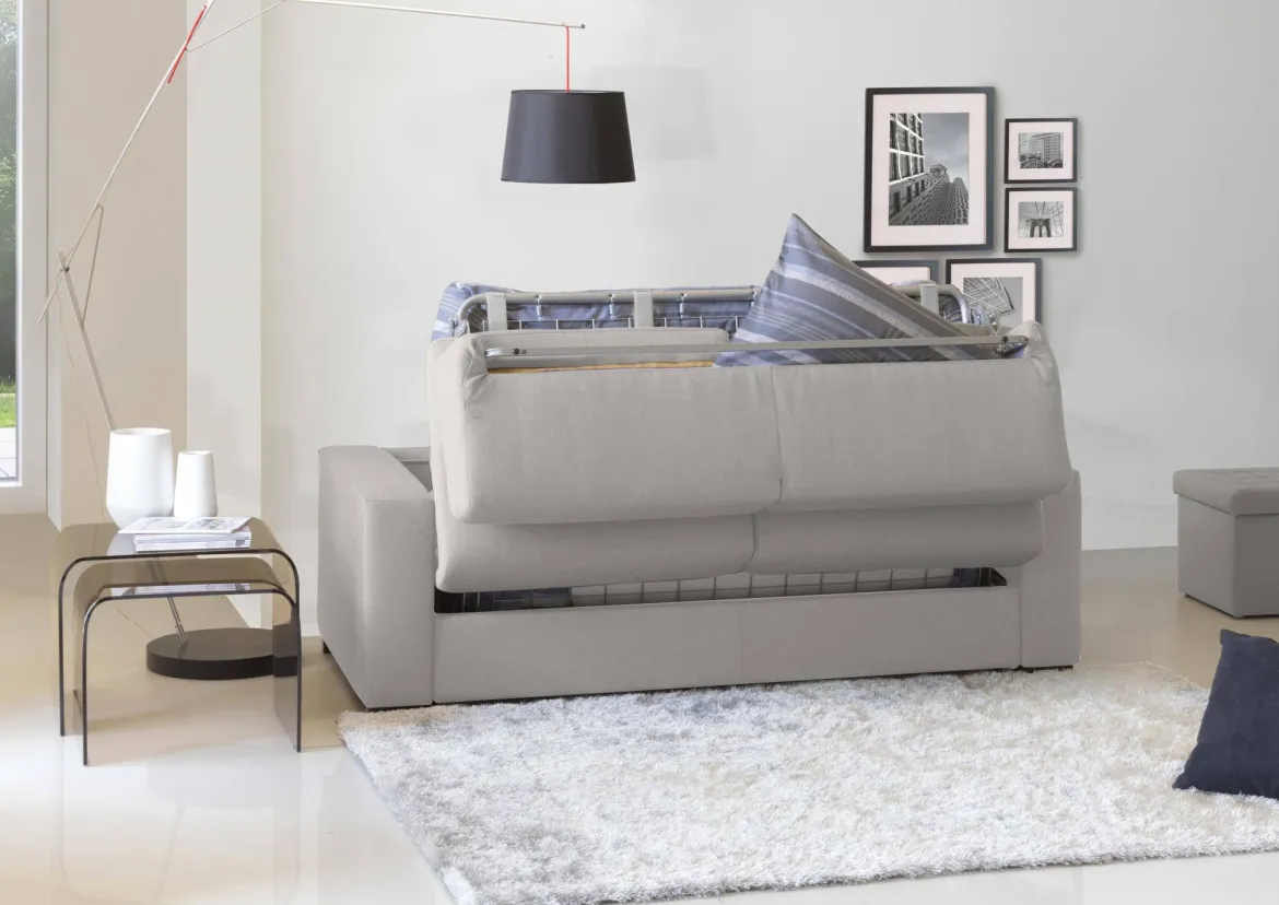 Divano letto classico grigio 180x95cm - Asimi