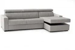 Divano letto compatto grigio e antracite 180x95cm - Asimi