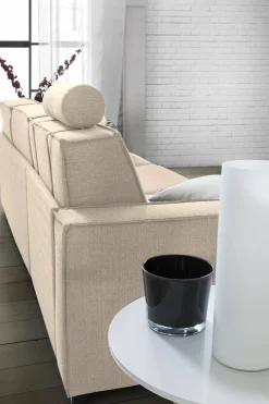 Divano letto contenitore beige 180x95cm - Alisa