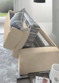 Divano letto moderno beige 180x95cm - Akito