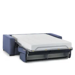 Divano letto moderno blu 220x95cm - Estia