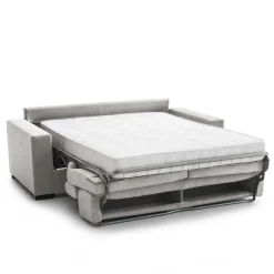 Divano letto moderno grigio 160x95cm - Alinia