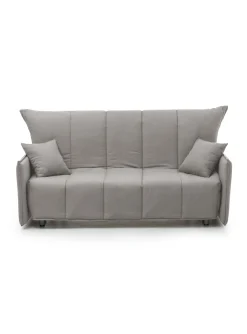 Divano letto per ospiti grigio 150x90cm - Alaric