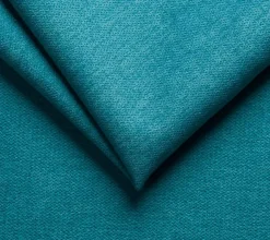 Divano Letto 2 Posti Azzurro Sfoderabile Contenitore 200x95 cm, di Apertura a Ribalta Made in Italy - Ecate