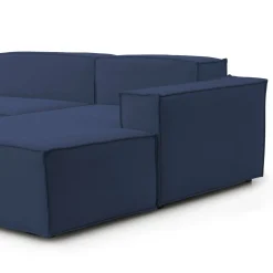Divano modulare blu 340x170x70h cm - Asvaldo