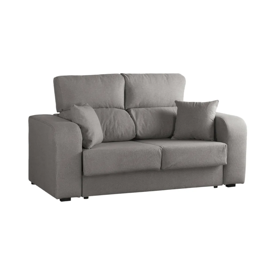 Divano reclinabile grigio 200x85x107h cm - Anem