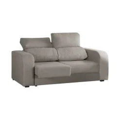 Divano reclinabile grigio 200x85x107h cm - Anem