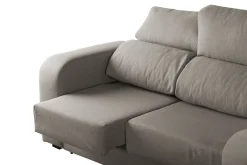 Divano reclinabile grigio 200x85x107h cm - Anem