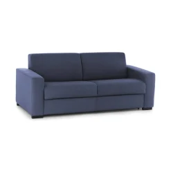 Divano sfoderabile blu 180x95x90h cm - Azzurrite
