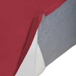 Divano sfoderabile rosso 240x170x70h cm - Assurte