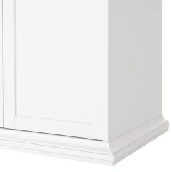 Guardaroba con appendiabiti bianco 182x201h cm - Accadia