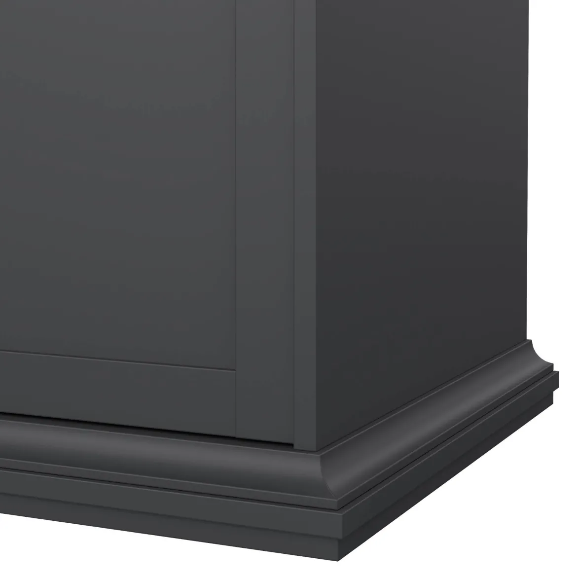 Guardaroba con appendiabiti grigio 96x200h cm - Albiolo
