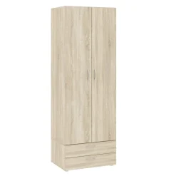 Guardaroba con appendiabiti rovere 82x180h cm - Avik
