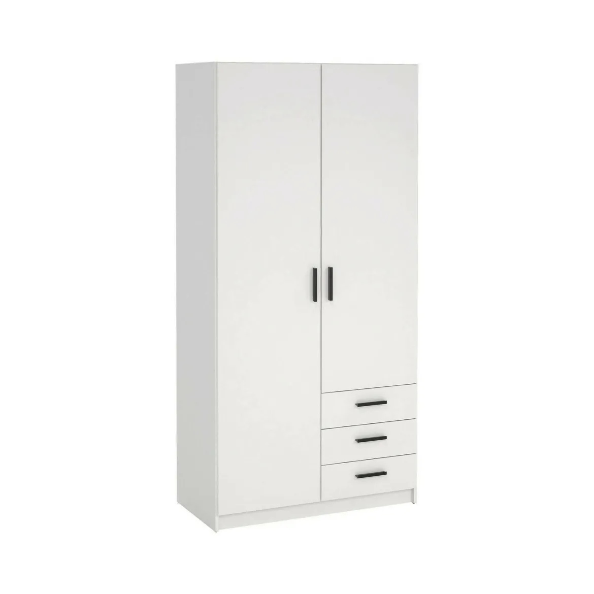 Guardaroba salvaspazio bianco e cemento 150x200h cm - Opi