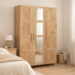Guardaroba salvaspazio quercia 77x200h cm - Apollina