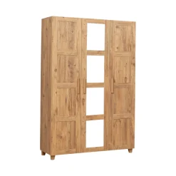 Guardaroba salvaspazio quercia 77x200h cm - Apollina