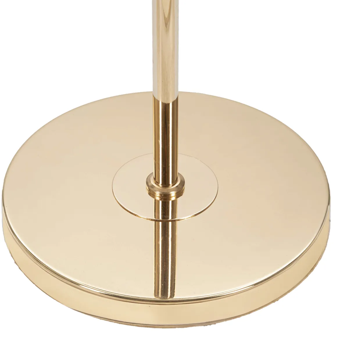 Lampada da Terra Rosa oro Necessaria 1 Lampadina Paralume, Attacco e27 - Abha