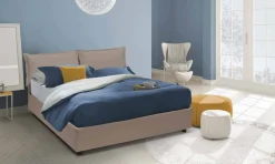 Letto alla francese con materasso tortora 155x215cm - Arry