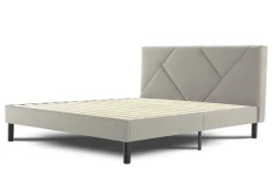 Letto alla francese design tortora 149x204cm - Ikelos