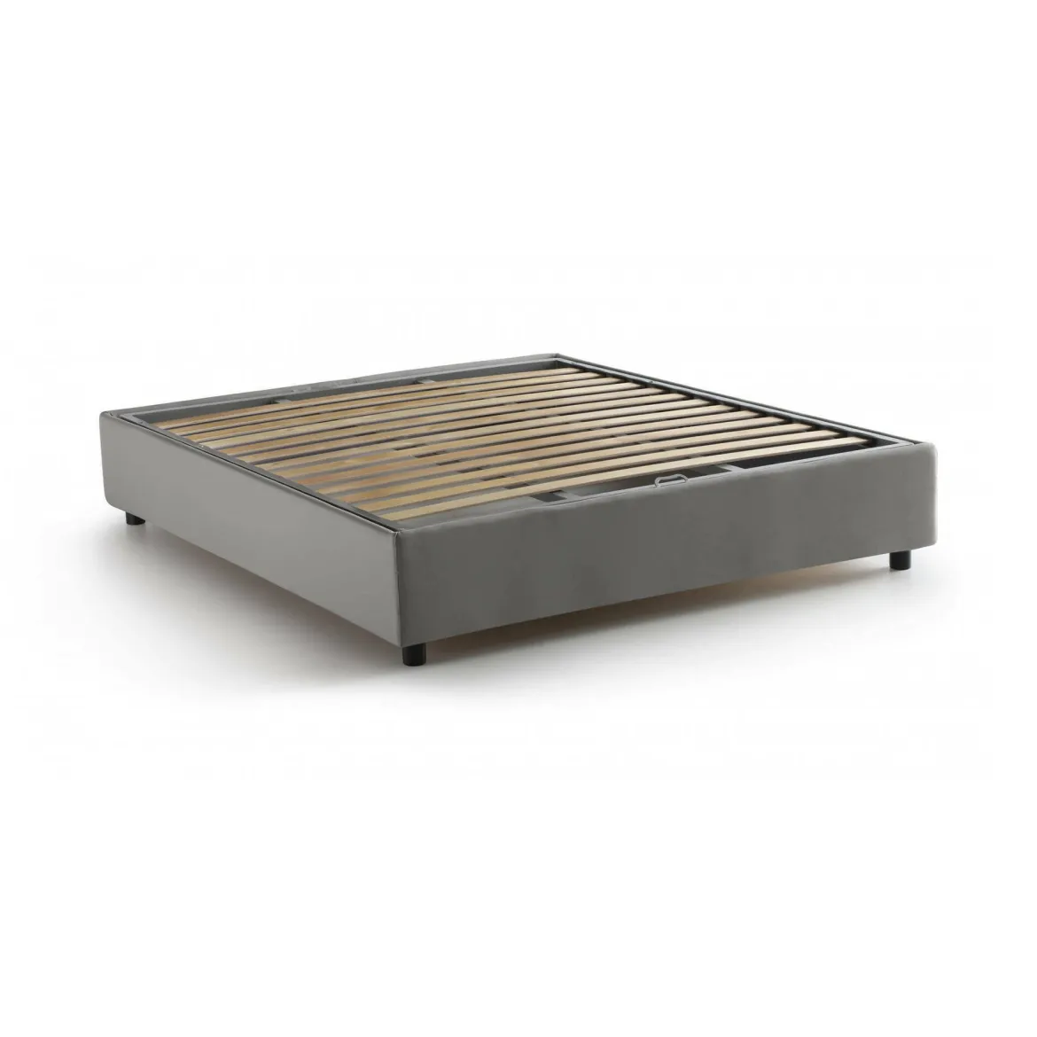 Letto francese design grigio 155x215cm - Arvic