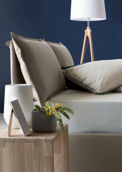 Letto francese in legno tortora 155x205cm - Askari