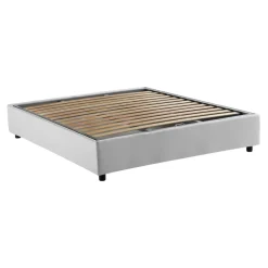 Letto francese sfoderabile blu 155x205cm - Arto