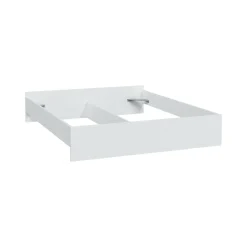 Letto matrimoniale bianco 196x166cm - Adia