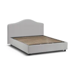 Letto matrimoniale contenitore bianco 175x215cm struttura in legno - Alborella