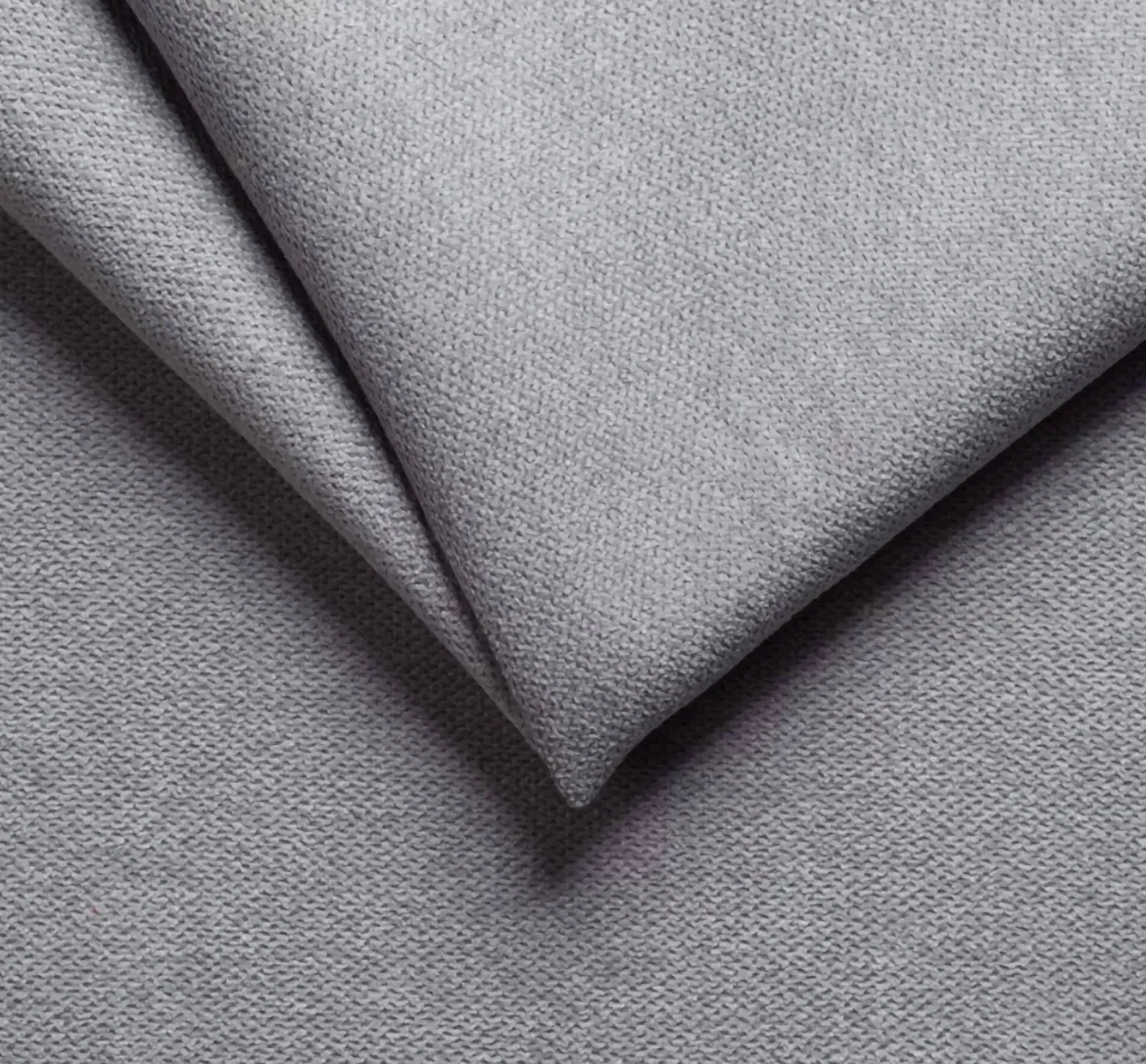 Letto Matrimoniale Grigio Sfoderabile Contenitore, Dimensione Materasso 160x200 cm Made in Italy - Bubbio